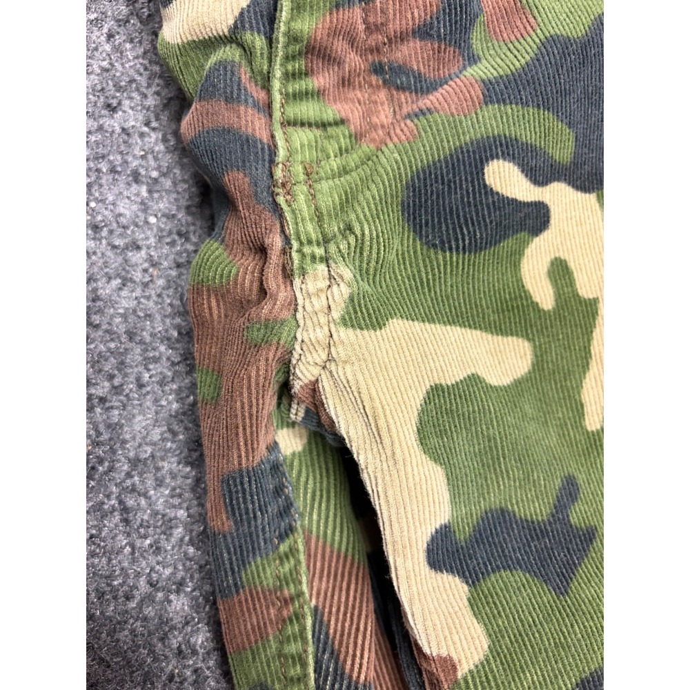 Polo Ralph Lauren Boys Camo Corduroy Pants Size 5 Woodland Camouflage Dungarees - Picture 6 of 6